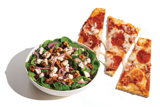 Salad & Flatbread