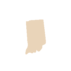 Shape of the Indiana State