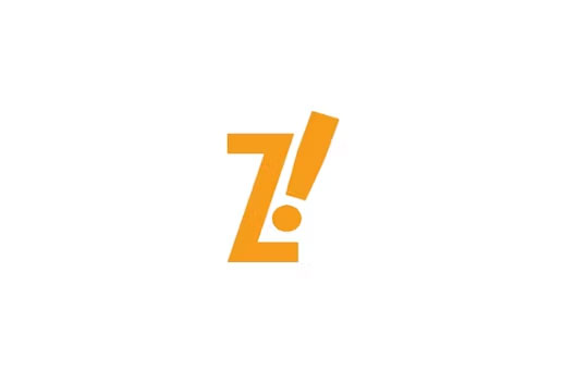 Orange "Z!" logo on a white background, representing the restaurant or brand.