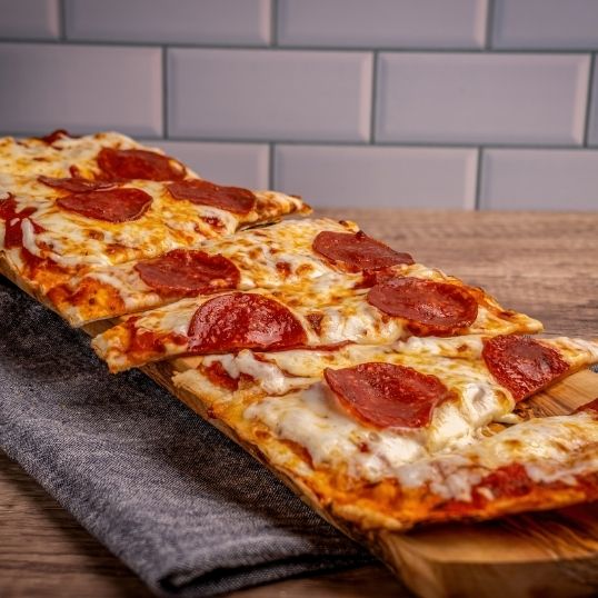 Pepperoni Flatbread Pizza