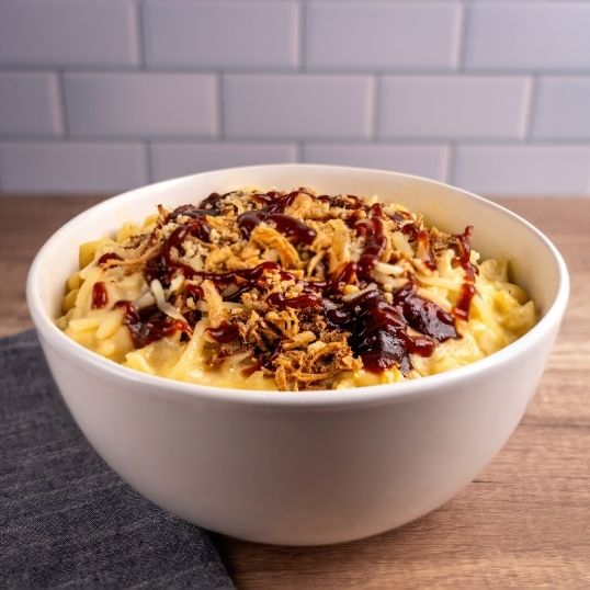 BBQ Pork Mac & Cheese