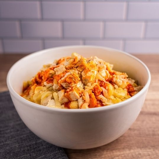 Buffalo Chicken Mac & Cheese