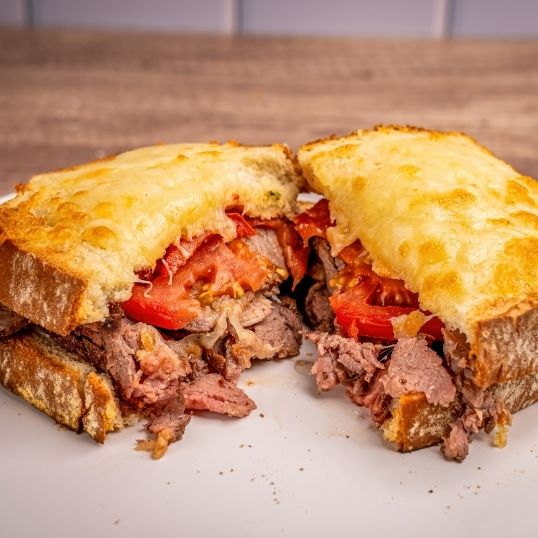 Steak and Cheddar Sandwich